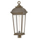 Hinkley - 19691BLB - LED Post Mount - Hawthorne - Blackened Brass
