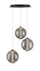 Eurofase - 45736-036 - LED Chandelier - Atomo - Matte Black