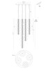 Atomo LED Chandelier (48960-038)