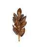 Currey and Company - 5000-0308 - Three Light Wall Sconce - Weston - Magnolia Leaf
