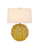 Currey and Company - 6000-1076 - One Light Table Lamp - Mantilla - Yellow