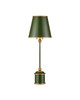 Currey and Company - 6700-0037 - One Light Table Lamp - Daphne - Green / Gold
