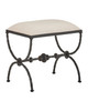 Currey and Company - 7000-1252 - Ottoman - Agora - Bronze
