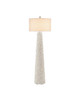 Currey and Company - 8000-0189 - One Light Floor Lamp - Turbinella - Sugar White / Natural