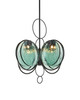 Vesica Piscis Four Light Chandelier (9000-1442)