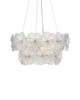 Currey and Company - 9000-1468 - Three Light Chandelier - Mallow - Clear / Champagne