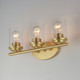 Corona Three Light Bath Vanity (10213CLSBR)