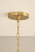 Amanda One Light Chandelier (H1084701-PBR)