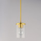 Corona One Light Mini Pendant (90200CLSBR)