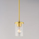Corona One Light Mini Pendant (90200CLSBR)