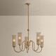 Alessandra Five Light Chandelier (H1165805-PBR)