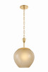Mitzi - H1174701S-AGB - One Light Pendant - Gilda - Aged Brass