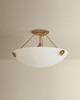 Vivienne One Light Semi Flush Mount (H1185601-PBR)