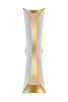 Mitzi - H315102L-GL/WH - Two Light Wall Sconce - Josie - Gold Leaf