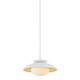 Mitzi - H368701S-WH/GL - One Light Pendant - Cadence - White