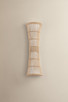 Zander Two Light Wall Sconce (B2523-SWH)