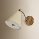 Clive One Light Wall Sconce (B3508-PBR/SSD)