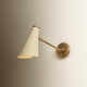 Andersen One Light Wall Sconce (B4311-PBR/SSD)