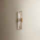 Nordic Two Light Wall Sconce (B5124-PBR)
