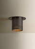 Berg One Light Flush Mount (C1508-BRZ)