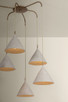 Benson Six Light Chandelier (F2240-PBR/LWP)