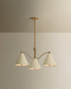 Clive Three Light Chandelier (F3530-PBR/SSD)