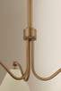 Clive Three Light Chandelier (F3530-PBR/SSD)