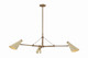 Troy Lighting - F4350-PBR/SSD - Three Light Chandelier - Andersen - Patina Brass