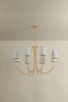 Troy Lighting - F5740-VGL - Eight Light Chandelier - Weiland - Vintage Gold Leaf