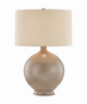 Troy Lighting - PTL3924-PBR/CBH - One Light Table Lamp - Dunsmuir - Patina Brass