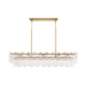 Addis 16 Light Linear Chandelier (ADD-337-AG-CL)