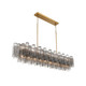 Addis 16 Light Linear Chandelier (ADD-337-AG-SM)