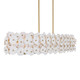 Metropolitan - N1825-732 - Six Light Linear Chandelier - Coastlyn - Legacy Brass