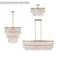Nova Mara Five Light Linear Chandelier (N1836-870)