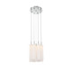 Addis LED Pendant (ADD-405-CH-WH)