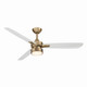 Rudolph 52" Ceiling Fan (F727-BBR/ALW)