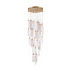 Crystorama - ADD-415-AG-SP - LED Pendant - Addis - Aged Brass
