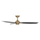 Rudolph 60" Ceiling Fan (F728-BBR/CL)