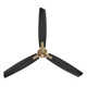 Rudolph 60" Ceiling Fan (F728-BBR/CL)