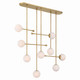 Ursolus Nine Light Linear Chandelier (10149-732)