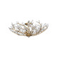 Bridget Four Light Semi Flush Mount (BGT-330-SG-CL)
