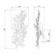 Bridget Two Light Wall Sconce (BGT-331-SG-GR)
