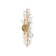 Crystorama - BGT-332-SG-CL - Four Light Wall Sconce - Bridget - Soft Gold