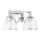 Minka-Lavery - 15022-77 - Two Light Vanity - Wynnfrost - Chrome