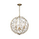 Crystorama - BGT-334-SG-CL - Three Light Chandelier - Bridget - Soft Gold