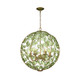 Crystorama - BGT-335-SG-GR - Six Light Chandelier - Bridget - Soft Gold