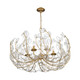 Bridget Six Light Chandelier (BGT-338-SG-CL)