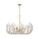 Bridget Six Light Chandelier (BGT-338-SG-CL)