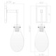 Davis One Light Wall Sconce (DAV-6001-MG)