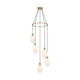 Crystorama - DAV-6005-MG - LED Pendant - Davis - Modern Gold